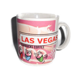 Starbucks Las Vegas City Mug Coffee 1999